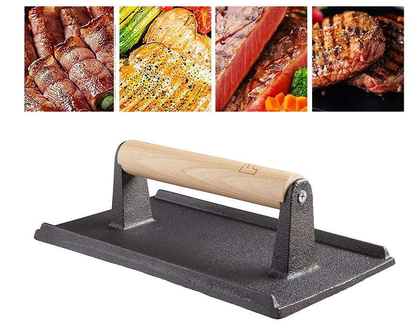 Cast Iron Grill and Sandwish Press