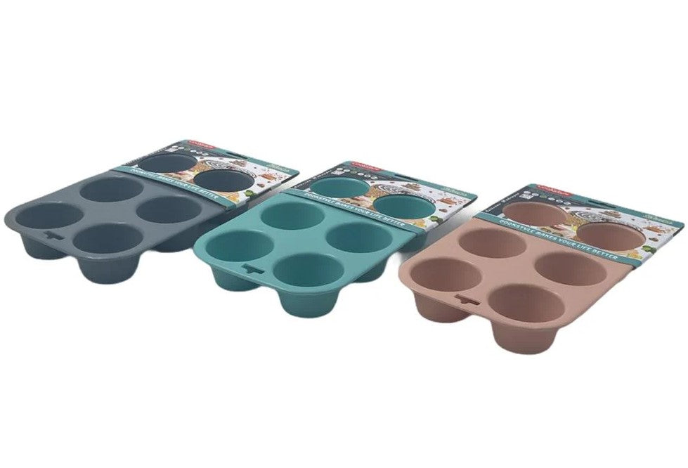 6 Cup Silicone Muffin Mold