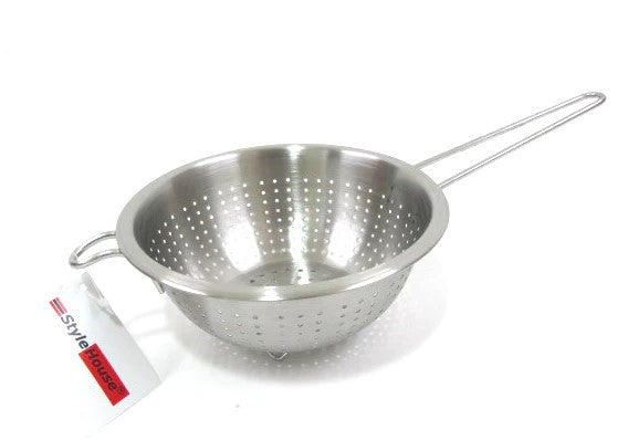 Stainless Steel punching strainer; 22 cm