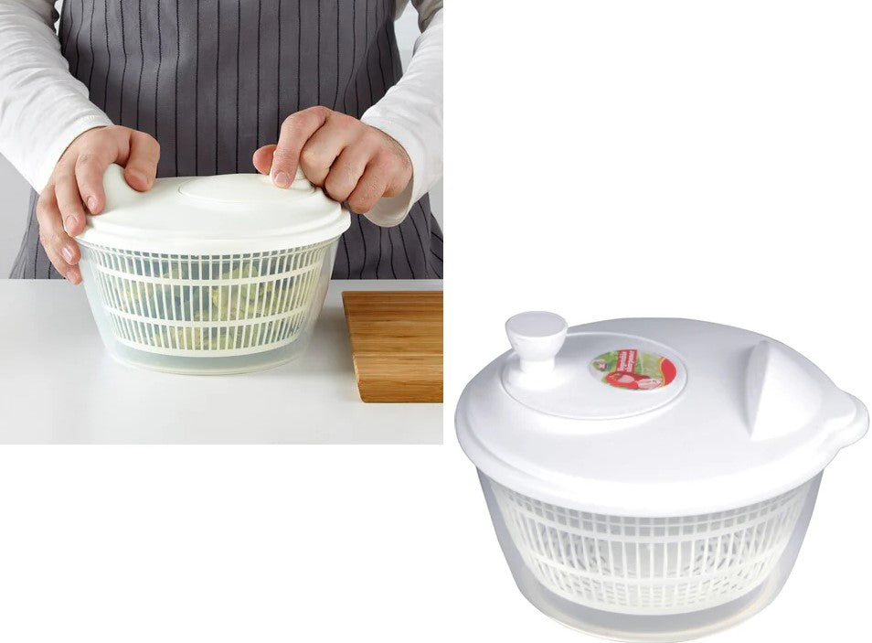 Salad Spinner with Rubber Bottom Ring