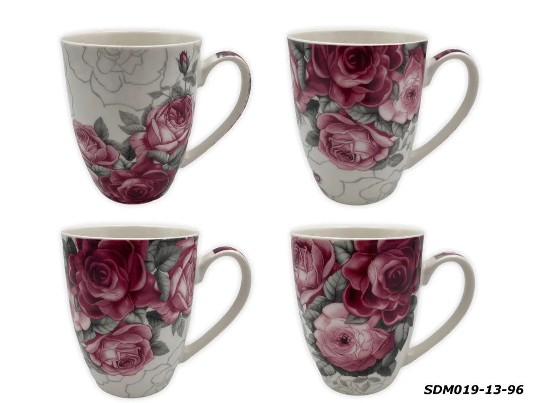 Porcelain Mug Rose Blossom