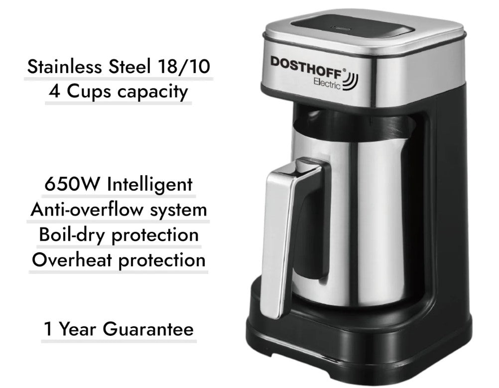 Dosthoff 650W Automatic Lebanese Coffee Maker