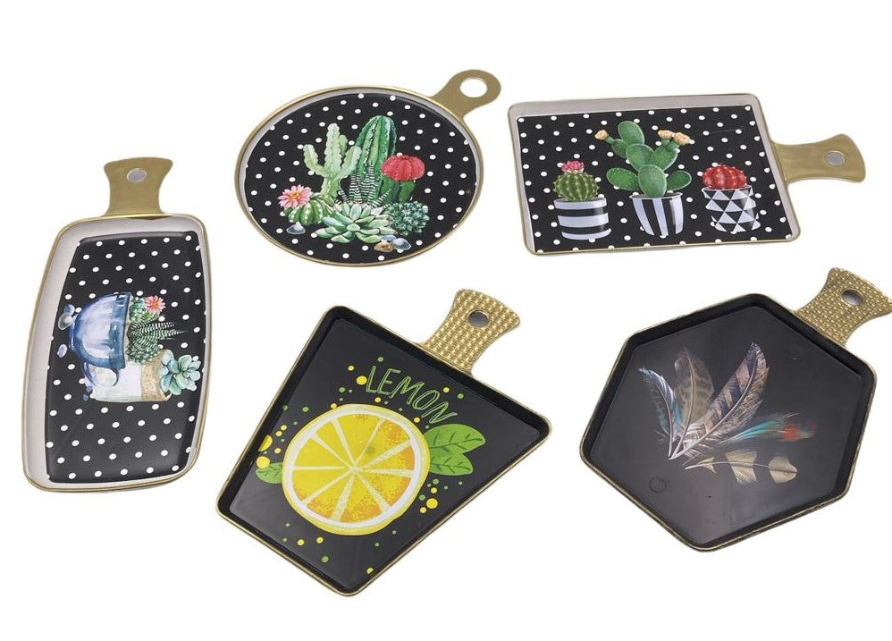 Multi Shapes Small Plastic Presentation Tray