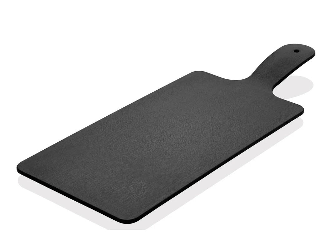 Melamine presentation tray with handle
