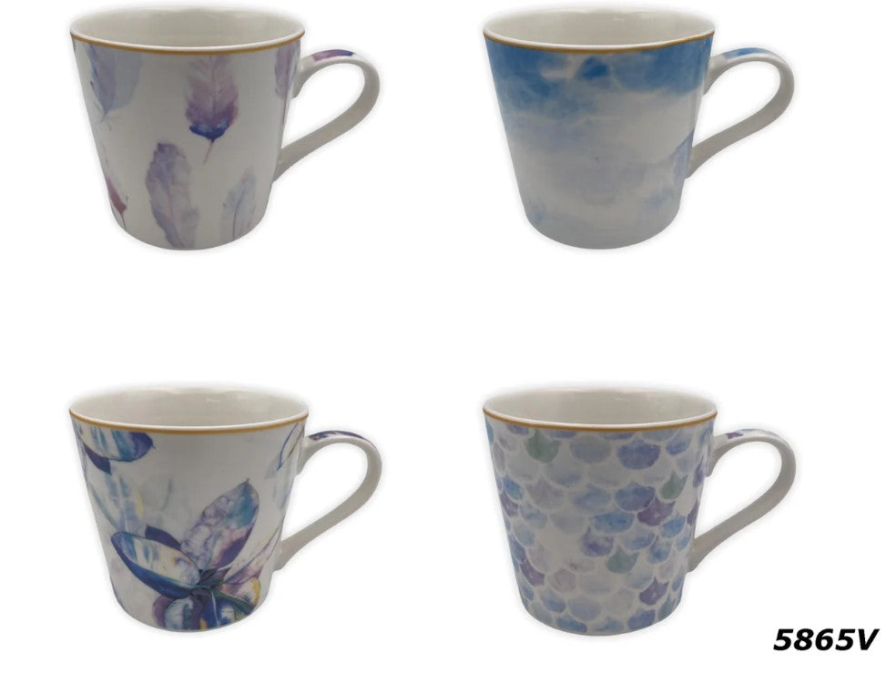 Porcelain Mug Wide with soft colors
