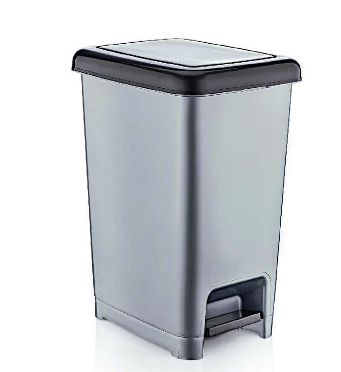 Slim Plastic Pedal Dustbin 25 lt