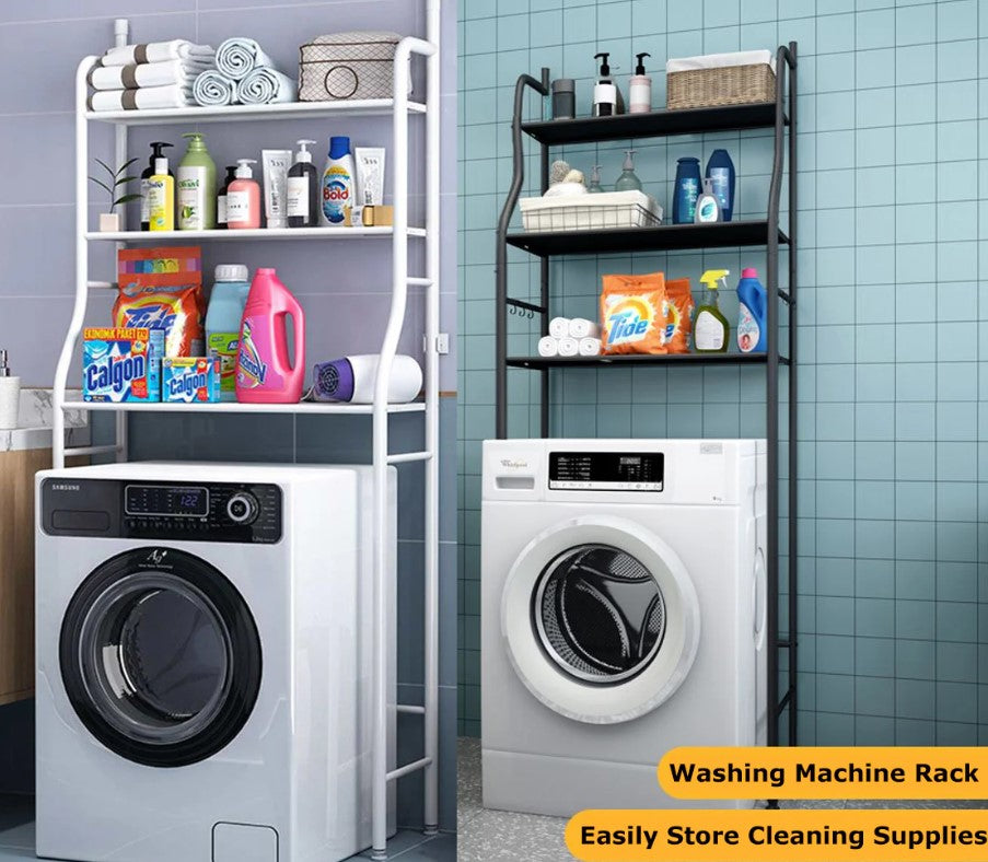 DIY Washing Machine Metallic Rack