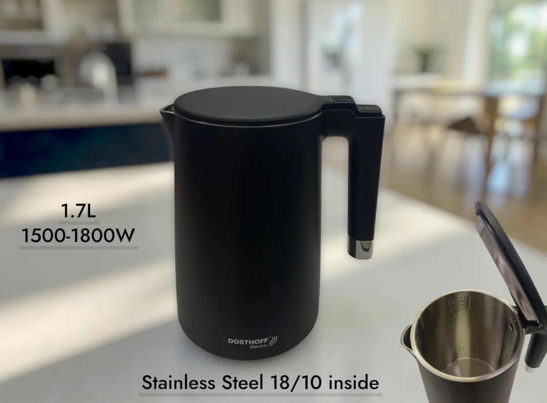 Dosthoff Double-Wall Cool-Touch Electric Kettle 1.7L
