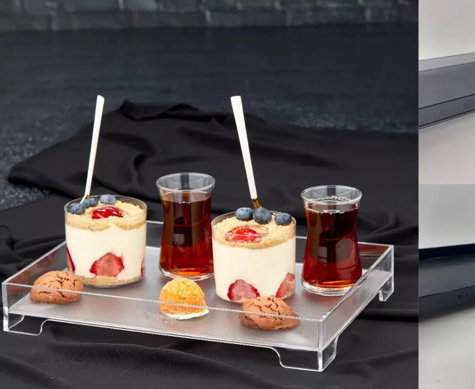 Acrylic Plastic Serving Tray "Sultan"