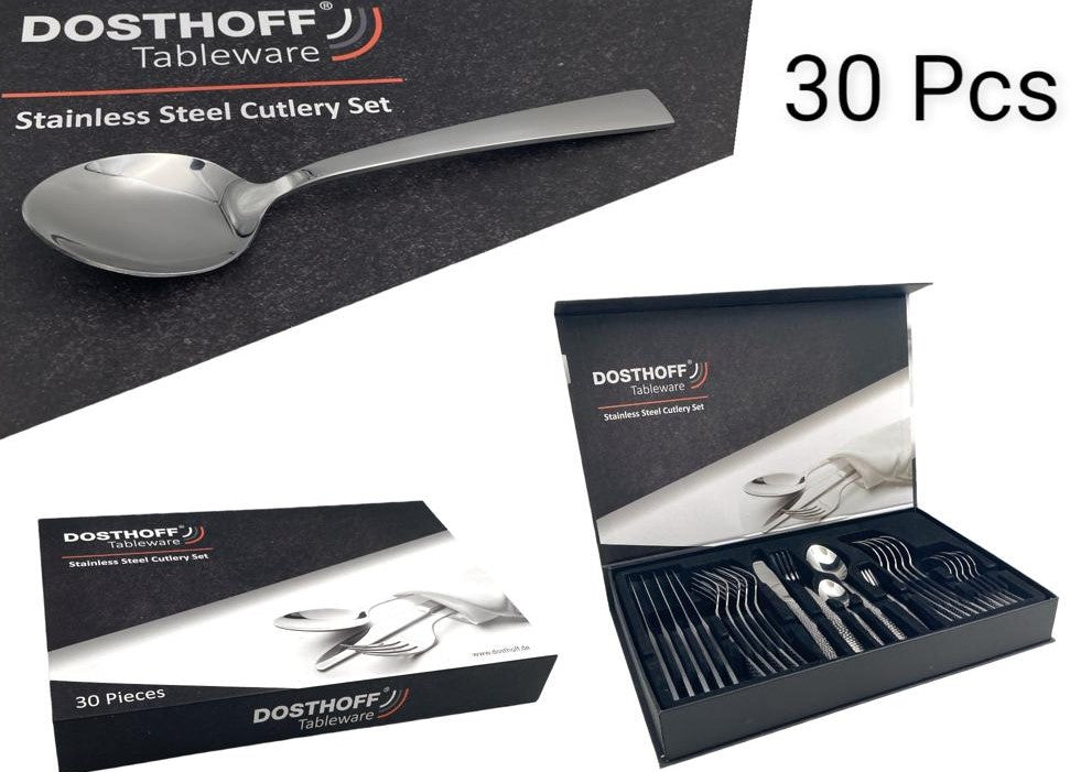 Dosthoff 30 pieces Modern Cutlery Set