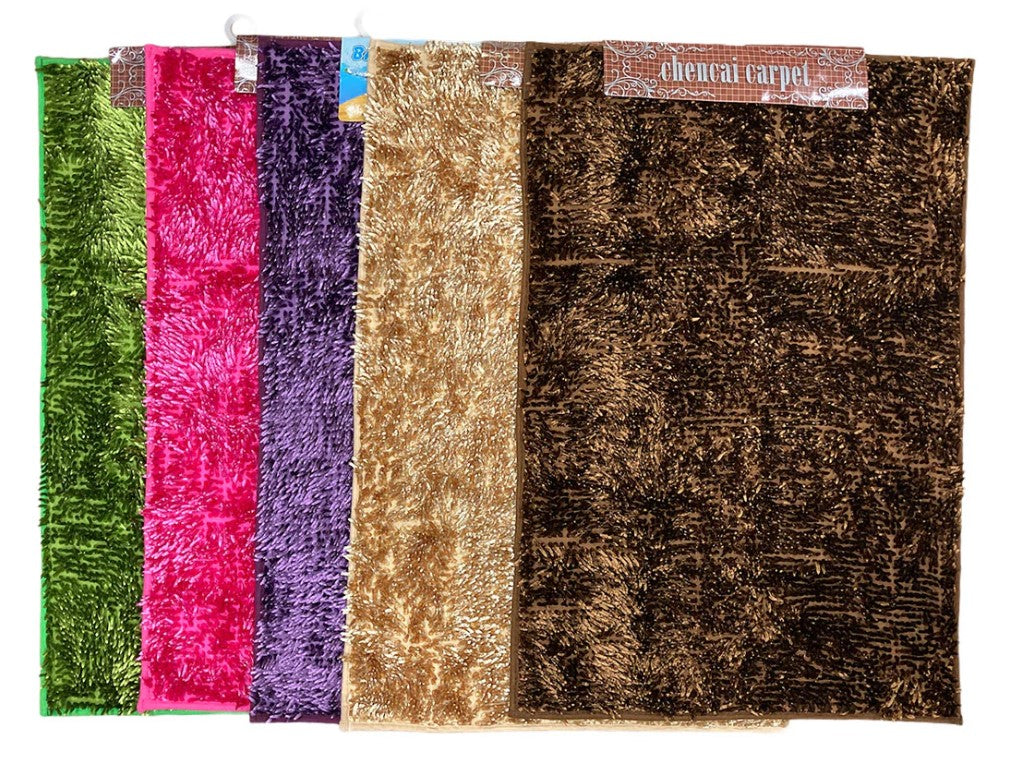 Shiny Shag Bathroom Rug 90*60 cm
