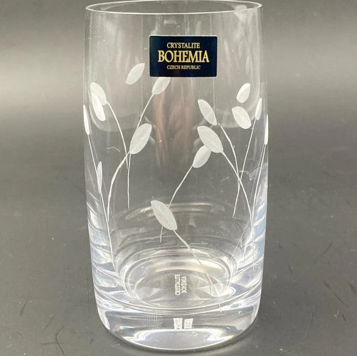 BOHEMIA ENGRAVED PAVO CUP 250 ML X6