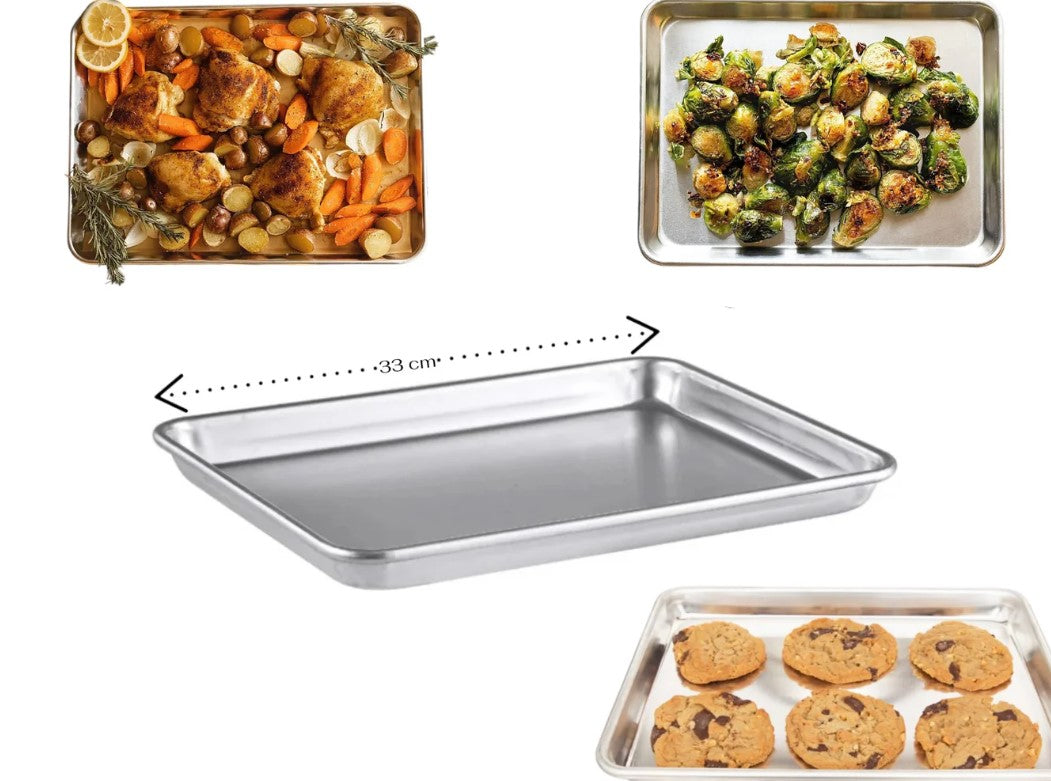 Small Aluminium baking pan 33 cm