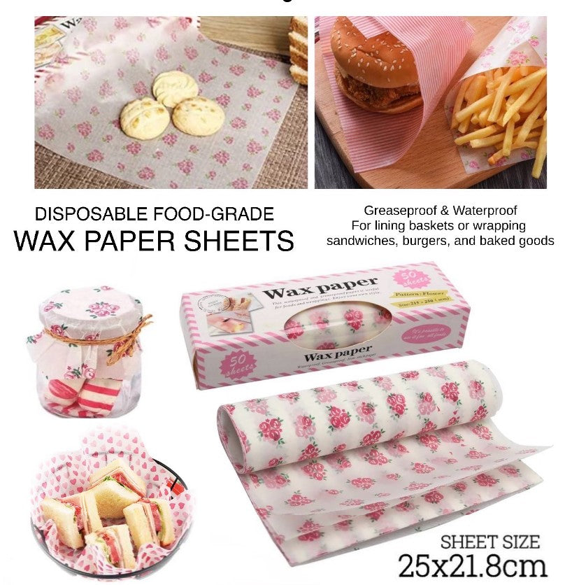 Anti-Grease Wax Papers
