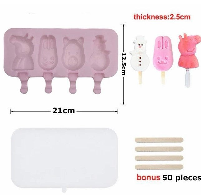 Cartoon Popsicle Mold