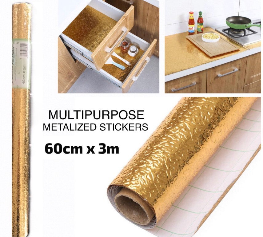 Stickers 60cm X 3m (Gold)