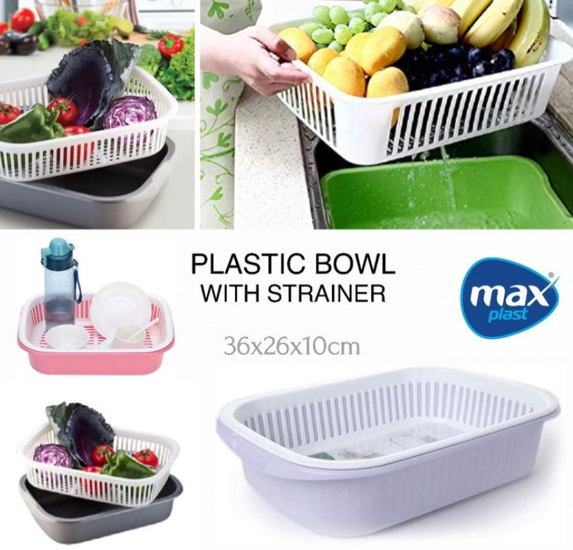 Strainer With Bowl (Max