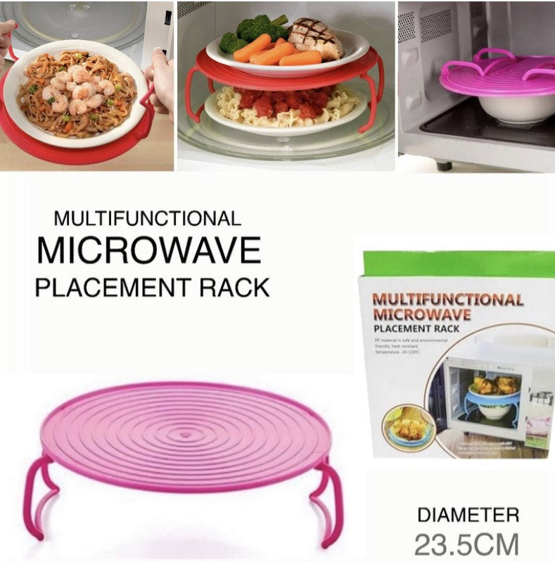 Microwave Placement Rack