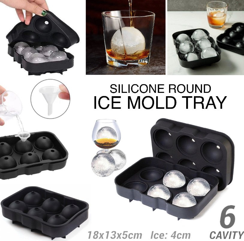6-Round Ice Mold