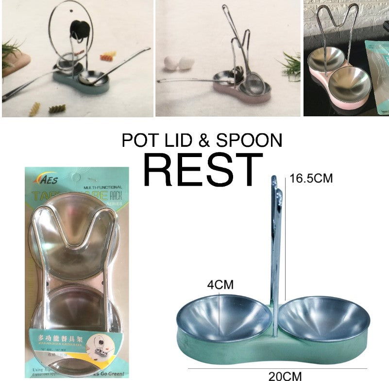 Pot Lid & Spoon Rest