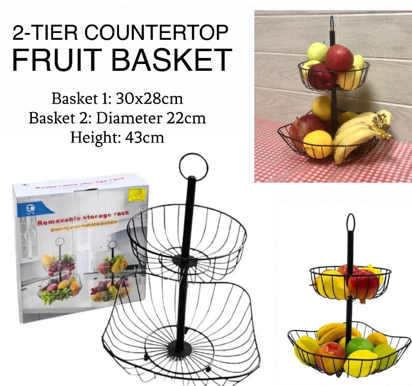 2-Tier Fruit Basket (F-174