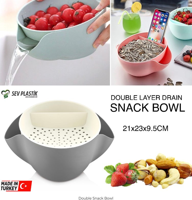 Double Snack Bowl