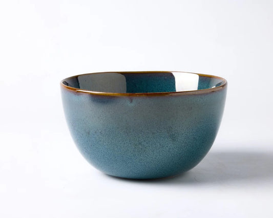 Dosthoff "Ocean Blue Green" Glazed Bowl 14 cm