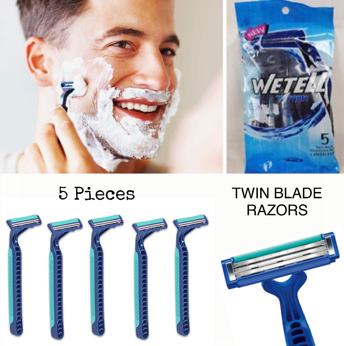 Twin Blade Razors