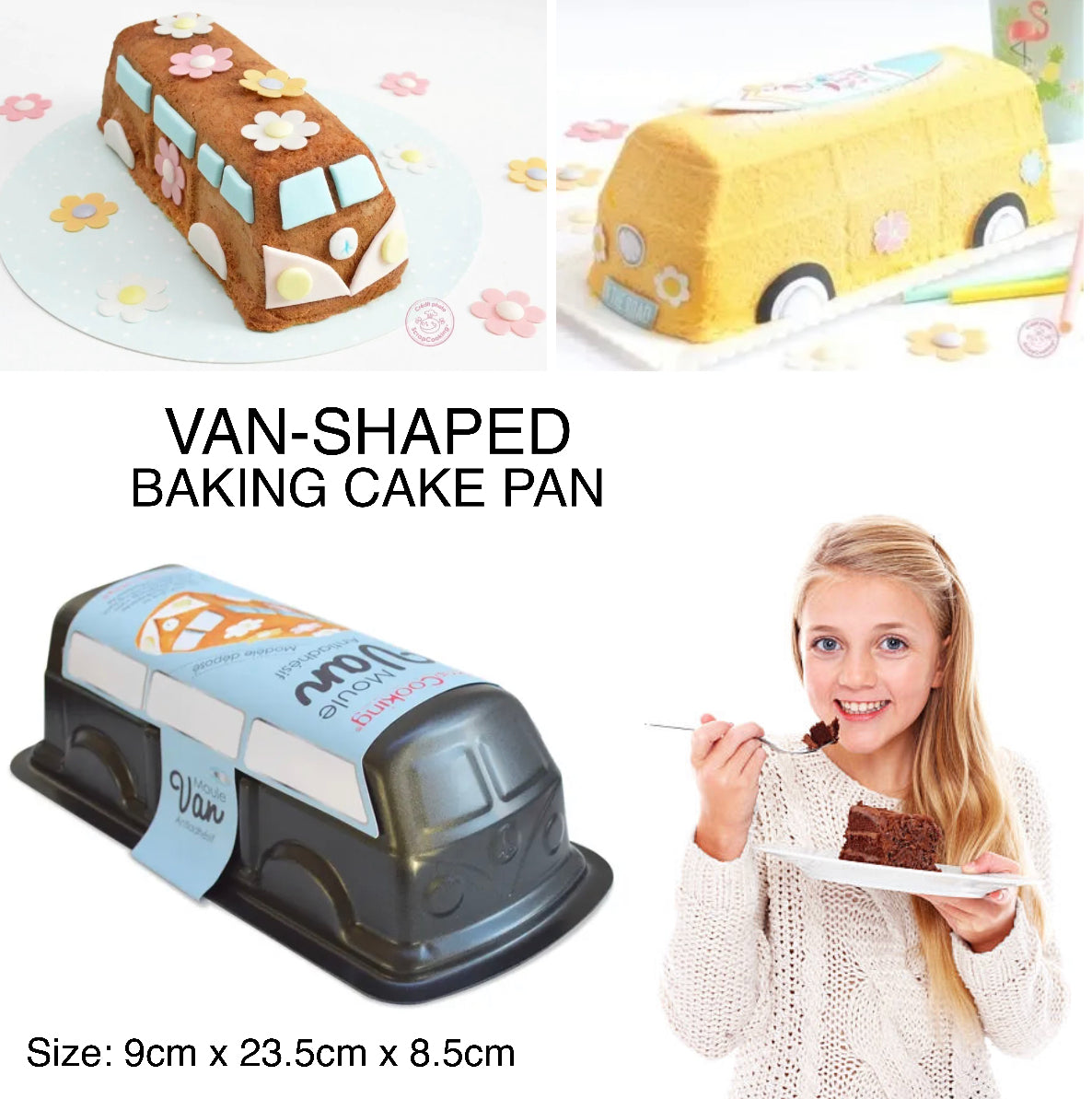 Van-Shaped Pan