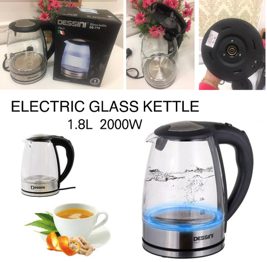 “DESSINI Glass Kettle