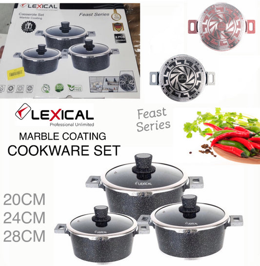 “Lexical” 3 Pots