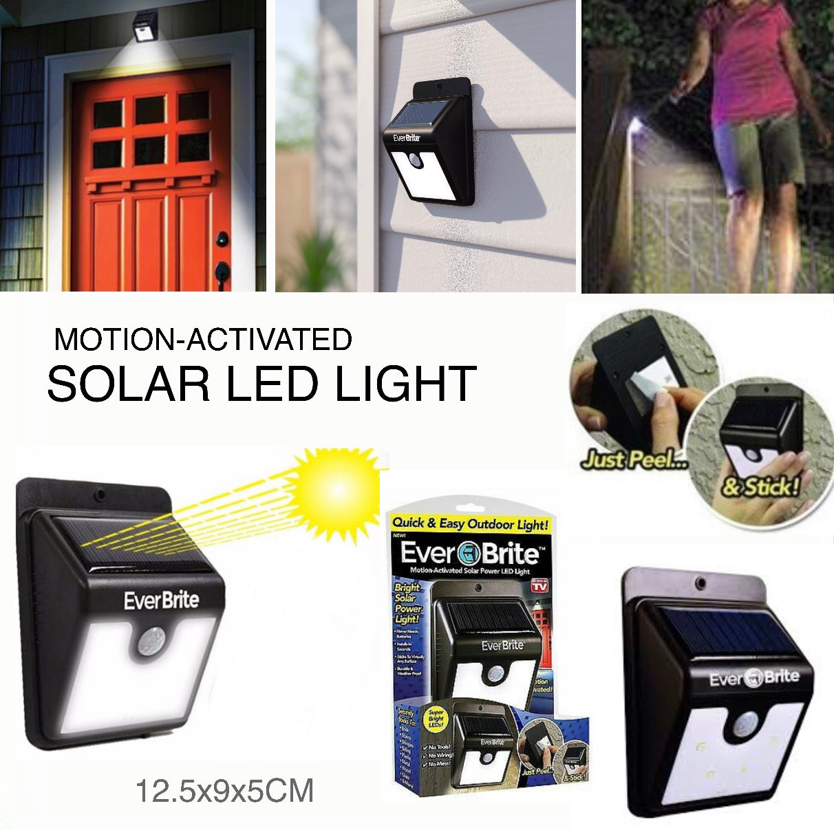 Everbrite Solar LED Light