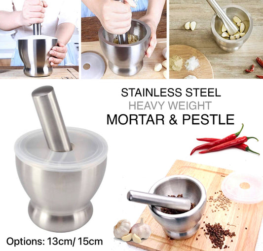 Metal Mortar & Pestle