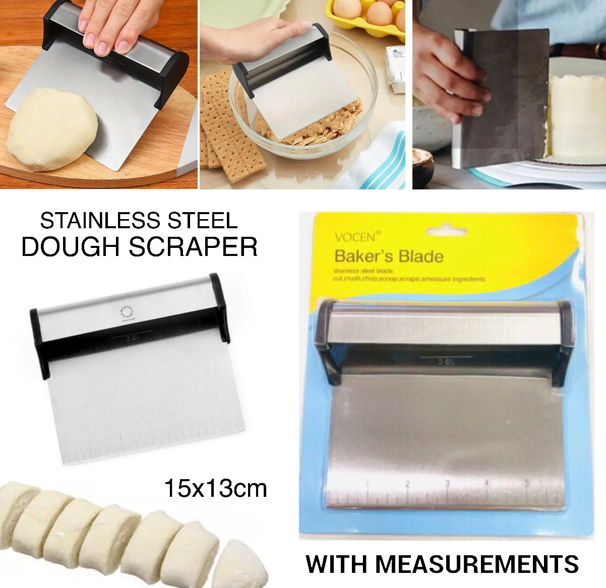 Scraper With Measurements