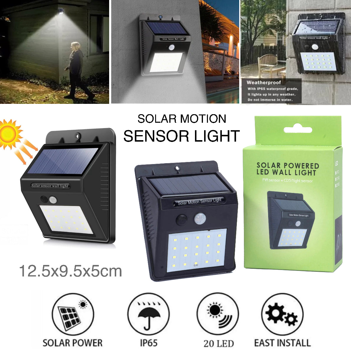 Solar Sensor Light