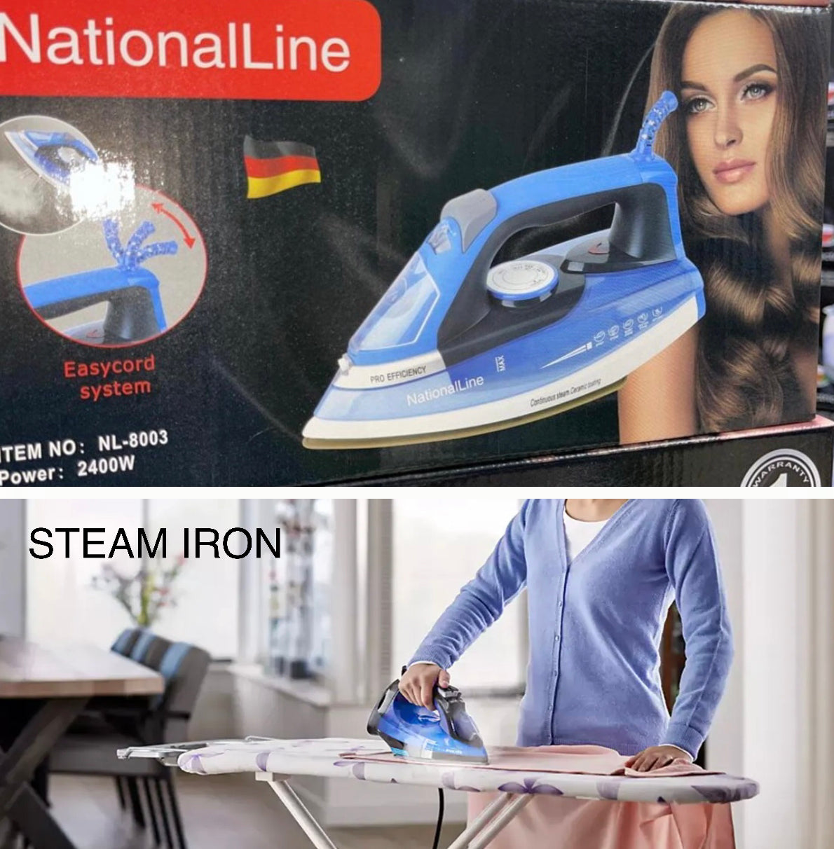 Steam Iron (NL-8003)