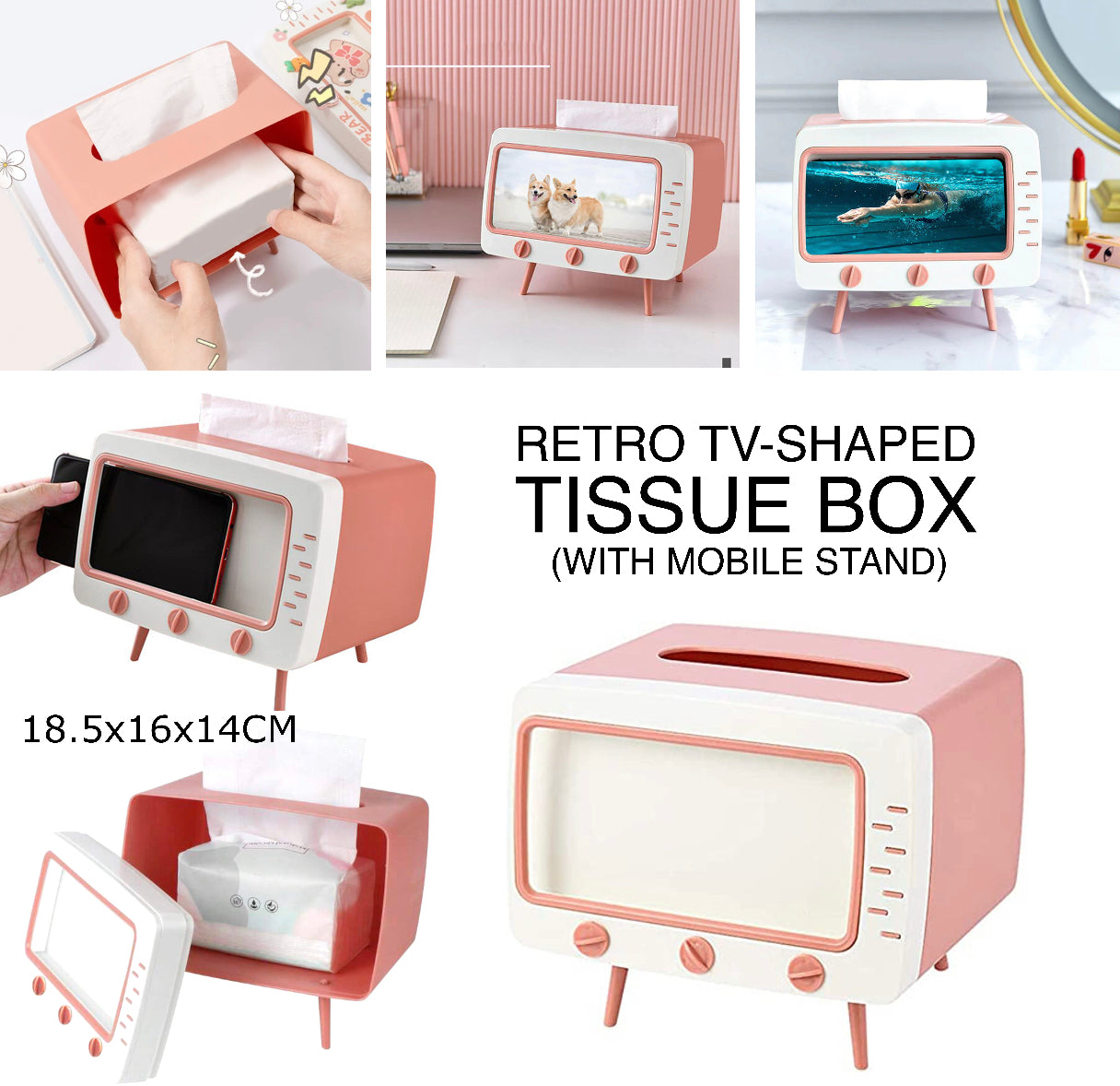 TV Tissue Box
