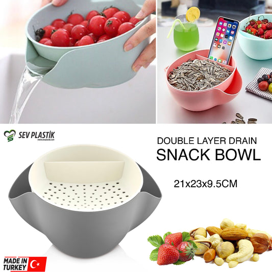 Double Snack Bowl