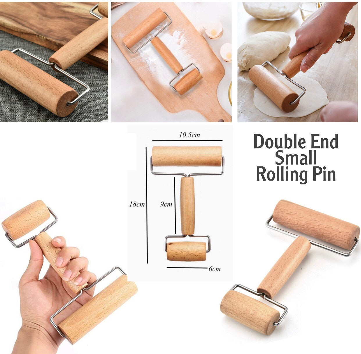Double End Rolling Pin