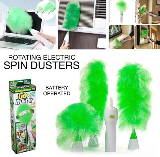Electric Spin Dusters