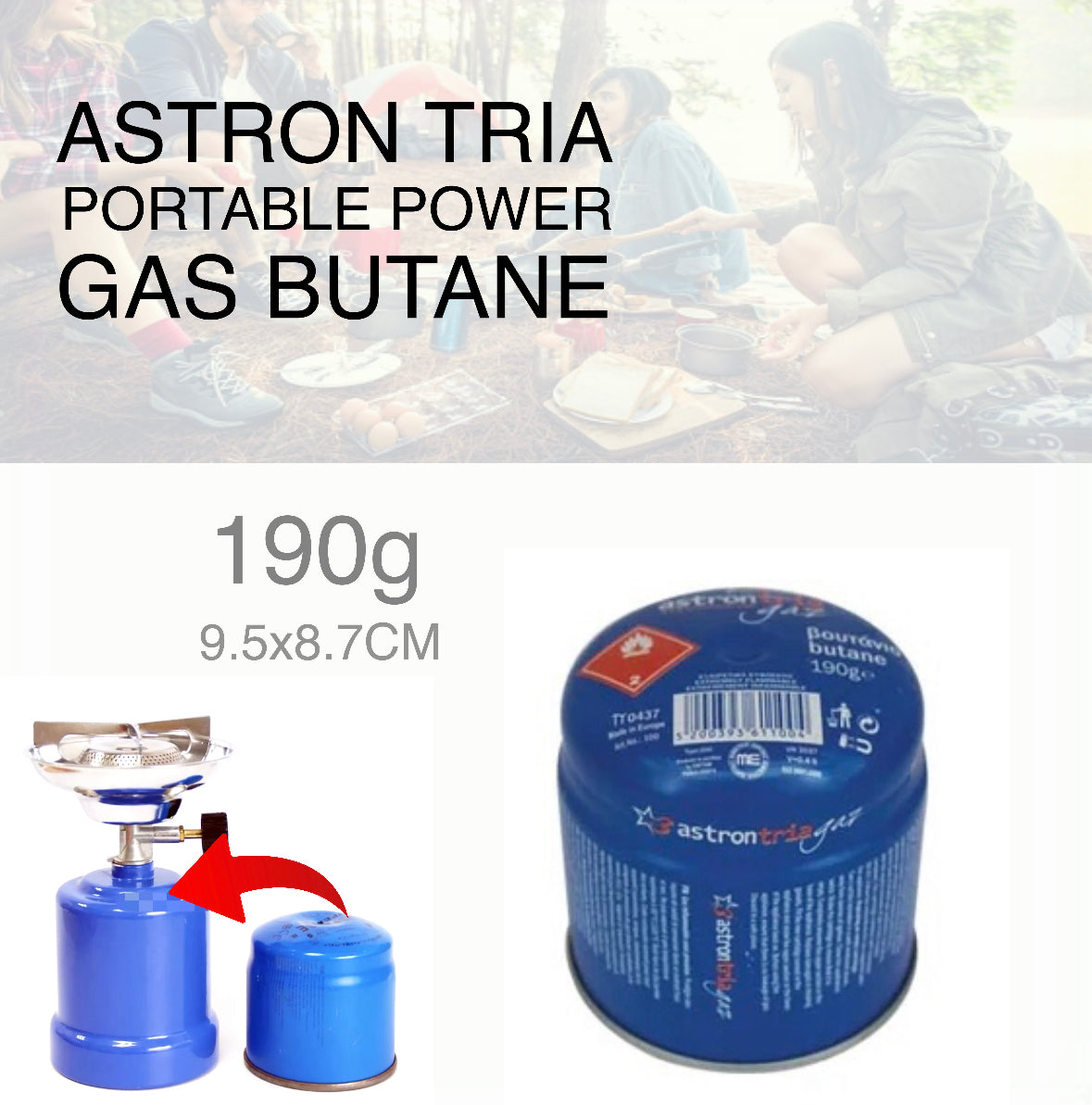 Gas Butane 190g
