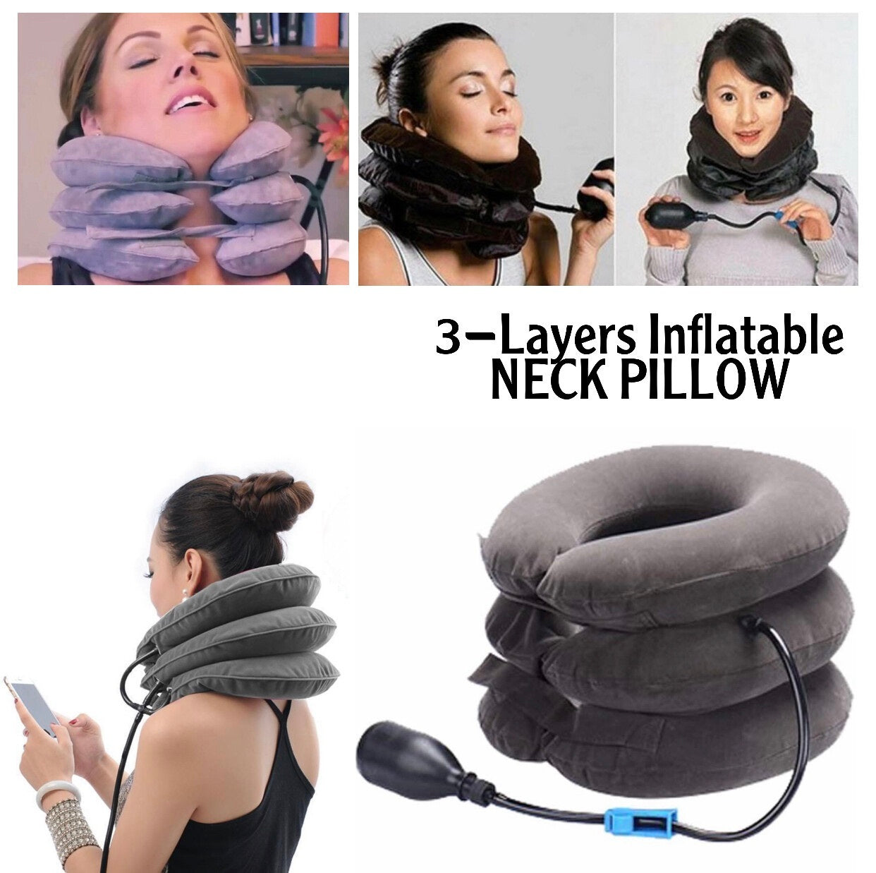 Inflatable Neck Pillow
