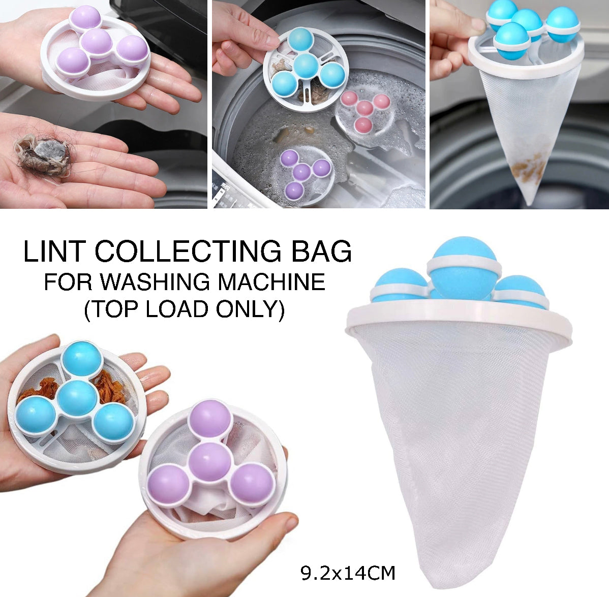 Lint Collecting Bag