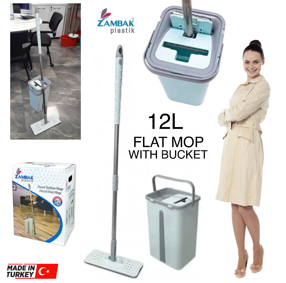 12L Maxi Mop Bucket