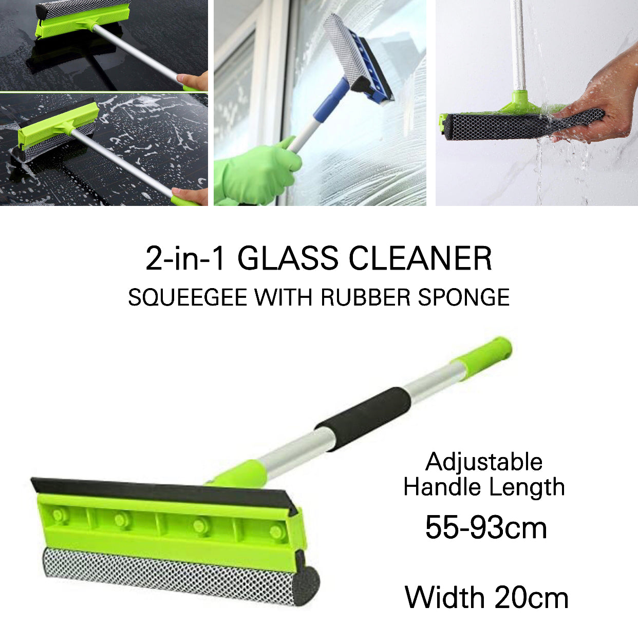 2-in-1 Glass Cleaner