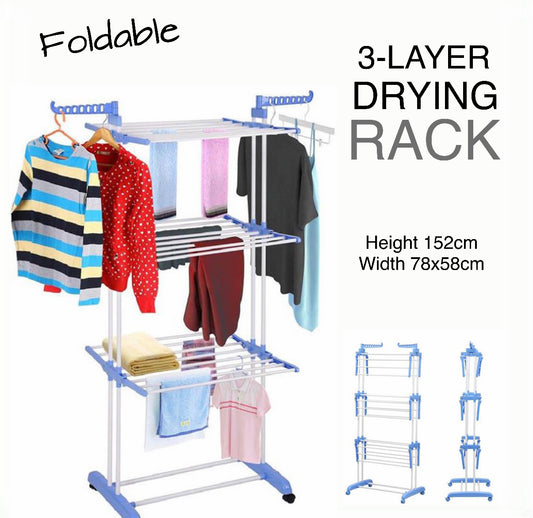 3-Layer Laundry Dryer