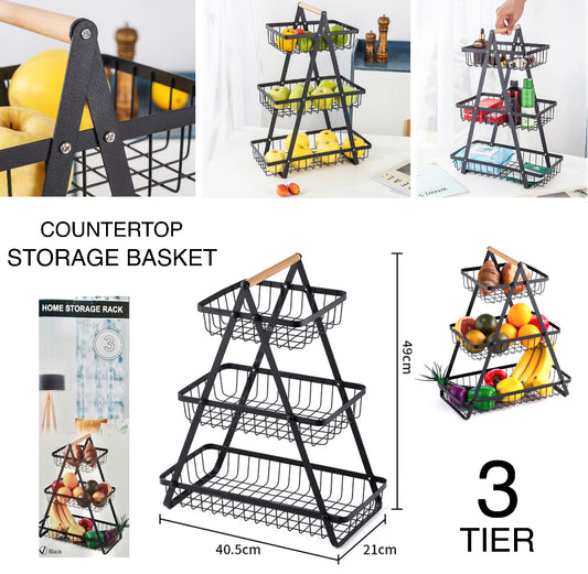 3-Tier Fruit Basket (Buy 1 Get 1 Free)