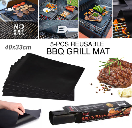 5-Pcs BBQ Mats (Buy1 Get 1 Free)