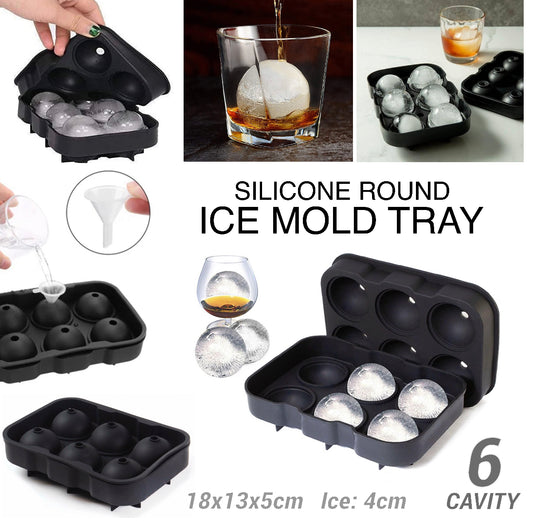 6-Round Ice Mold