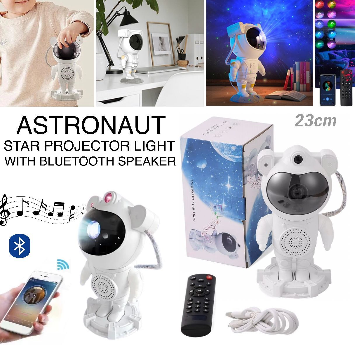 Astronaut Light Speaker